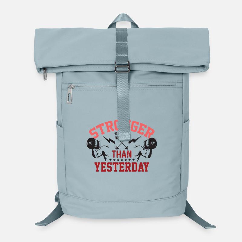 Stronger Than Yesterday Laptop Backpack