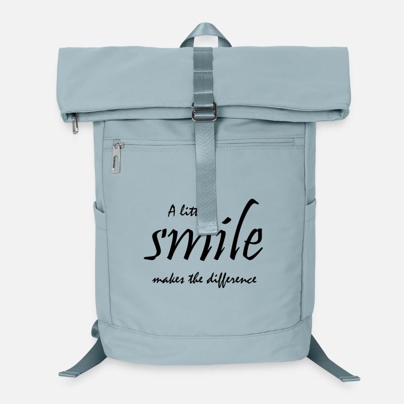 Un petit sourire fait la différence Sac à dos ordinateur