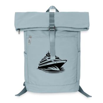 Captain Cruise with the Ship of Dreams - Laptop Backpack - ice blue - Front