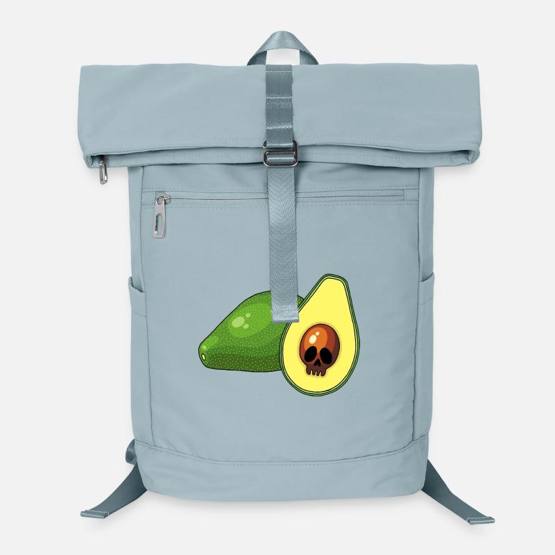 Avocado-Schädel Laptop-Rucksack 