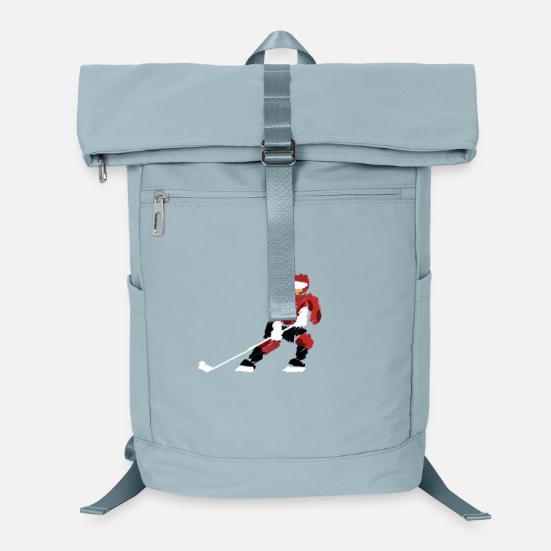 Red hockey hero Laptop Backpack