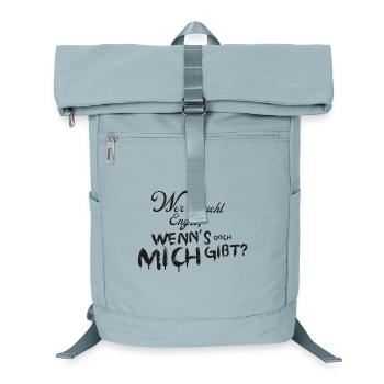 Who needs angels when I exist - Laptop Backpack - ice blue - Front