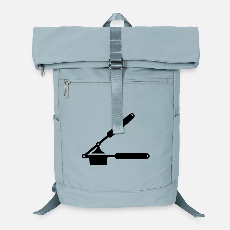 Knoblauch Presse oder Spätzle Presse Laptop-Rucksack 