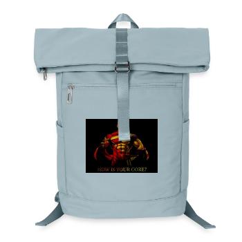 Core Question: Bold Abs Burst - Laptop Backpack - ice blue - Front