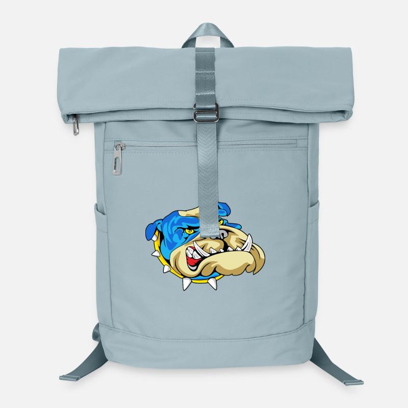Grognement du Bouledogue Bleu Sac à dos ordinateur