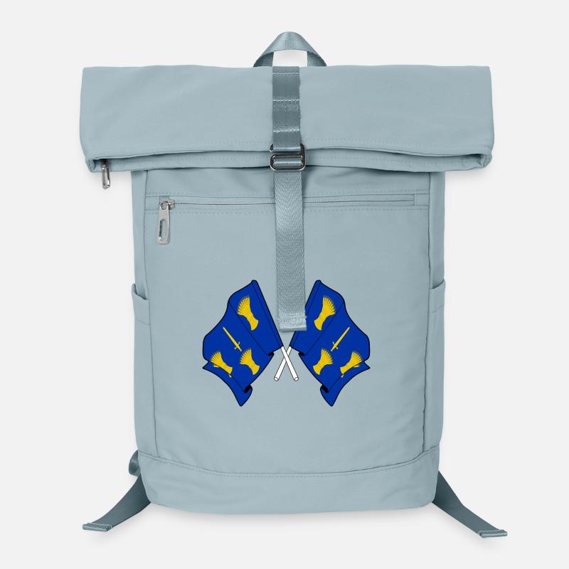 Cheshire Flag Crossed Laptop Backpack