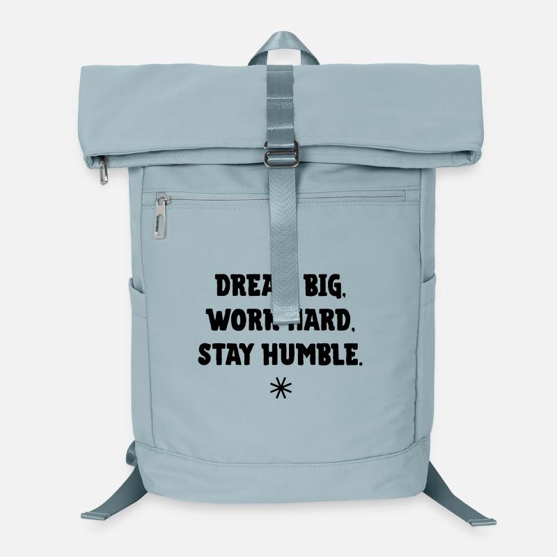 Dream big, work Hard, stay humble Laptop-Rucksack 