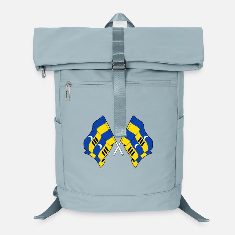 Crossed Ameland Flags – Island Pride Laptop Backpack