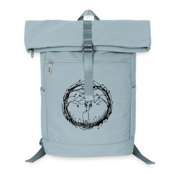 Der Wald - Laptop-Rucksack  - Eisblau - Vorne