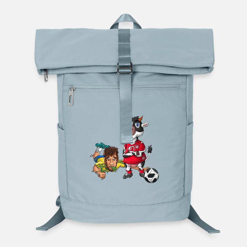 Brasilien Schweiz Laptop-Rucksack 