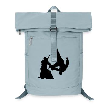 Aikido - Laptop-Rucksack  - Eisblau - Vorne