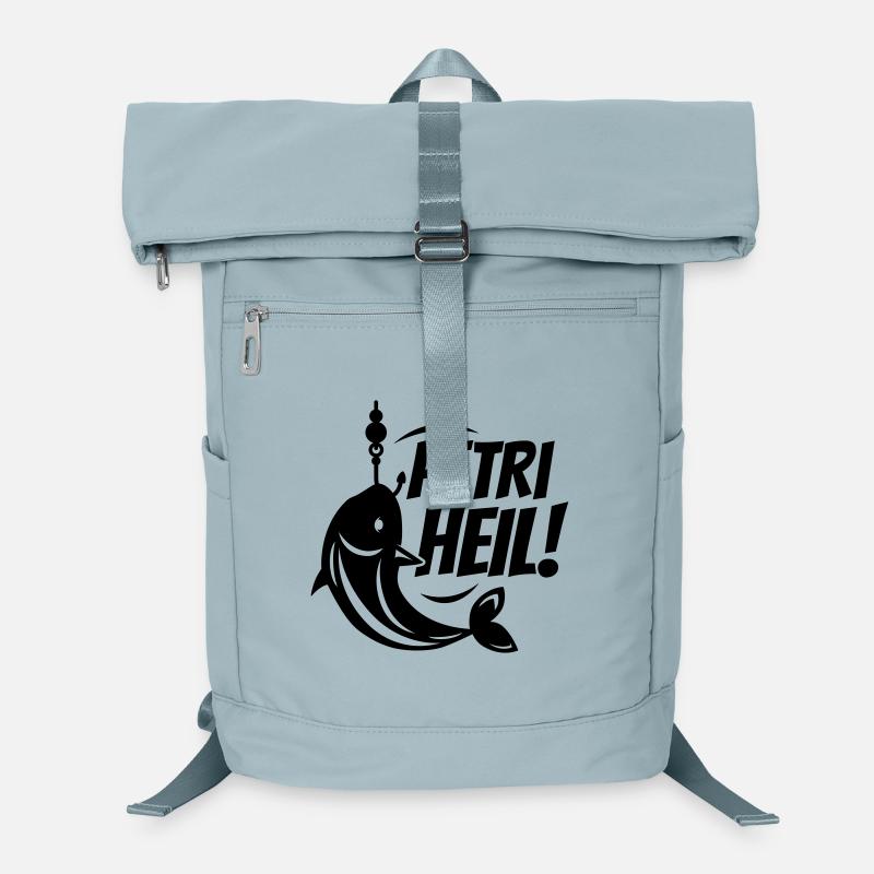 petri heil angeln Laptop-Rucksack 