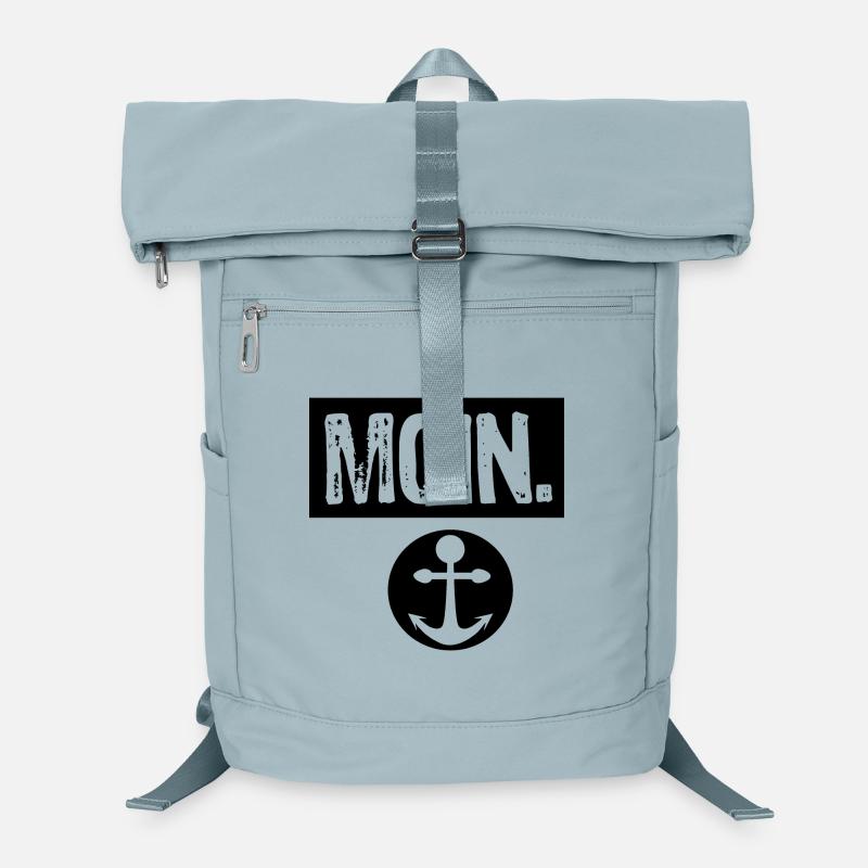 Abstraktes Farbenspiel in Schwarz Weiß Laptop-Rucksack 
