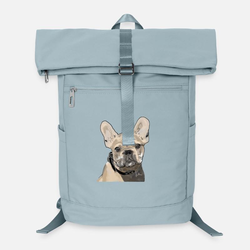 French Bulldog Laptop Backpack