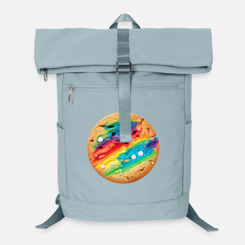 Regenbogenkeks Kunstwerk Laptop-Rucksack 