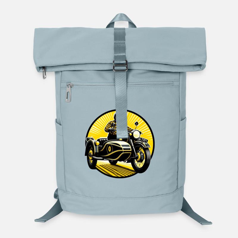 Sidecar driver in the sun Laptop Backpack
