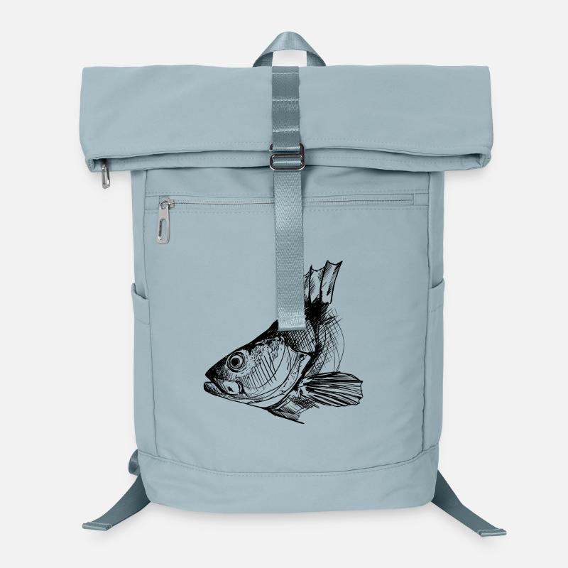 Perch - Perch Fishing - Favorite Fish Laptop Backpack