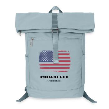 Milwaukee, Wisconsin, USA - Laptop-Rucksack  - Eisblau - Vorne
