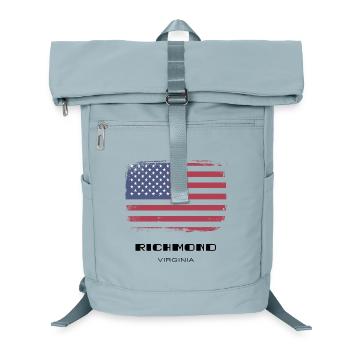 Richmond, Virginie, États-Unis - Sac à dos ordinateur - bleu glacier - Devant