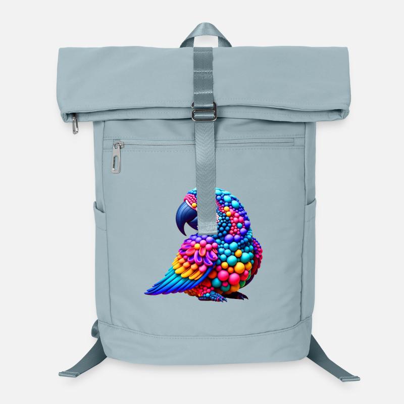 Pop Art Bird (01) Laptop Backpack