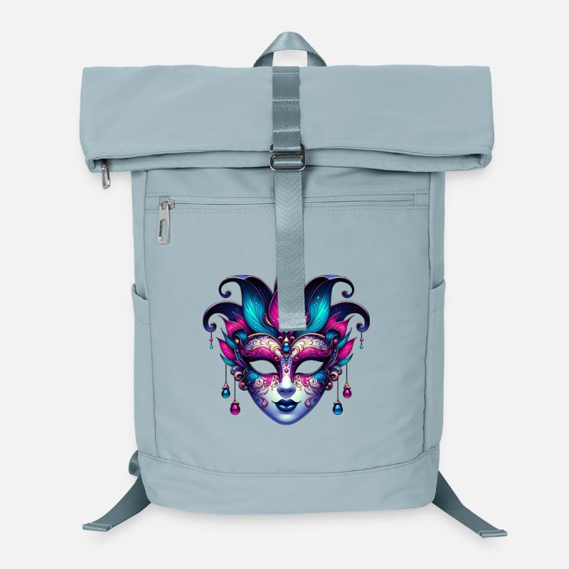 Venice Carnival Mask Laptop Backpack