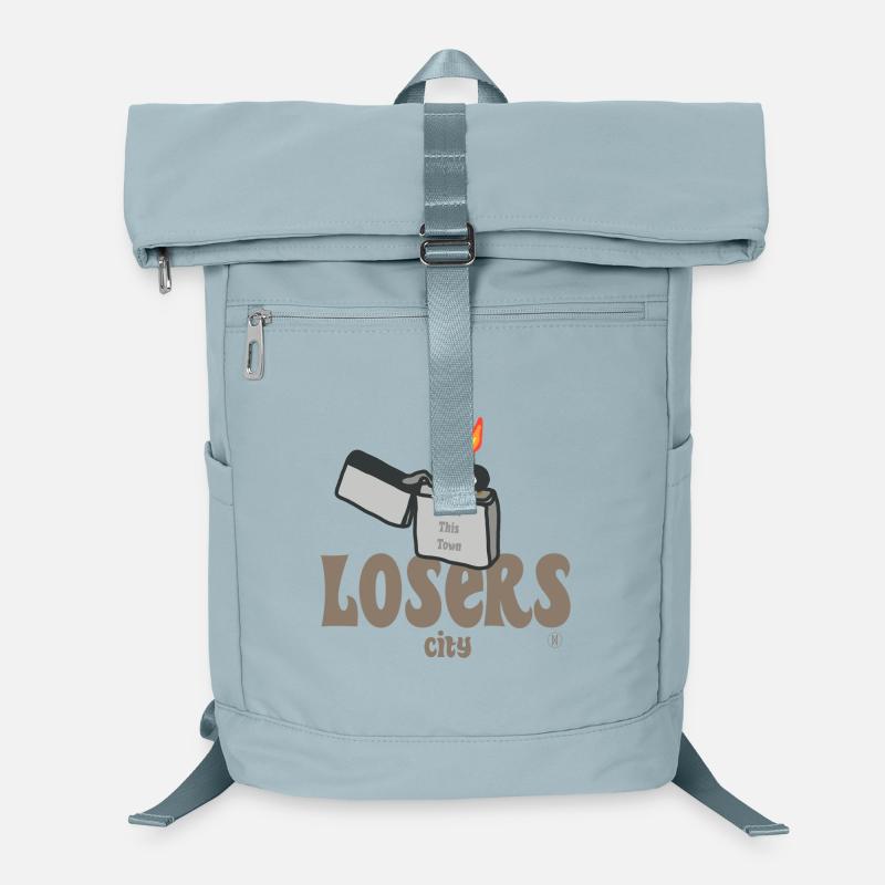Grunge Rebel Lighter - Hasse diese Stadt Laptop-Rucksack 