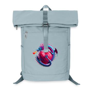 Dragonheart (01) - Laptop Backpack - ice blue - Front