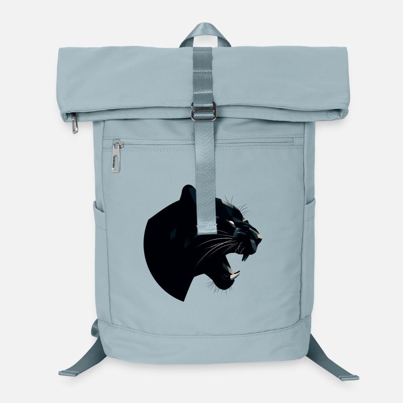 Schwarzer Panther Laptop-Rucksack 
