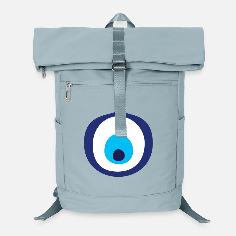 Mediterranes Mystisches Auge Laptop-Rucksack 