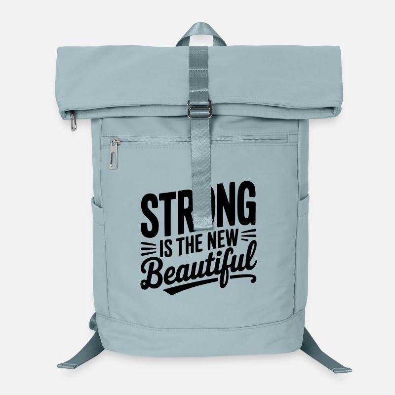 Strong is the New Beautiful Laptop Backpack
