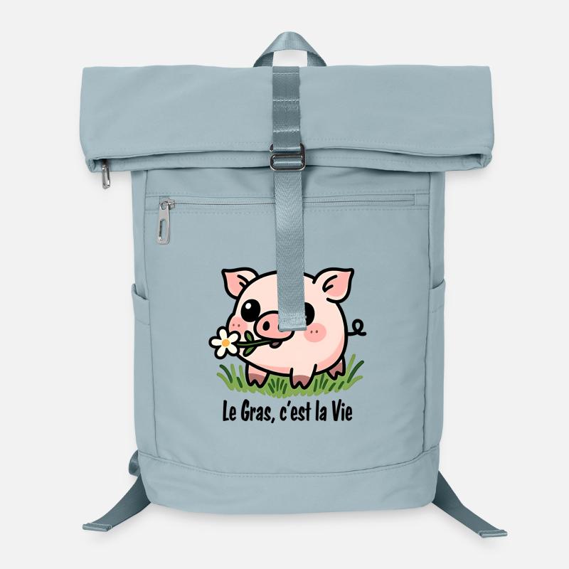 Le Gras, c'est la Vie Sac à dos ordinateur