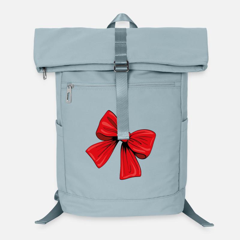 Red ribbon Laptop Backpack
