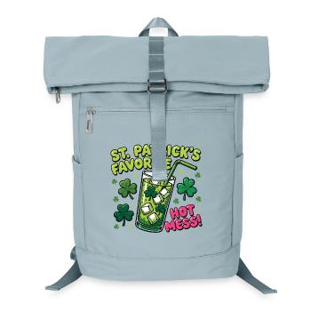 St. Patricks Lieblingschaos - Laptop-Rucksack  - Eisblau - Vorne