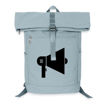 megaphone - Laptop Backpack - ice blue - Front