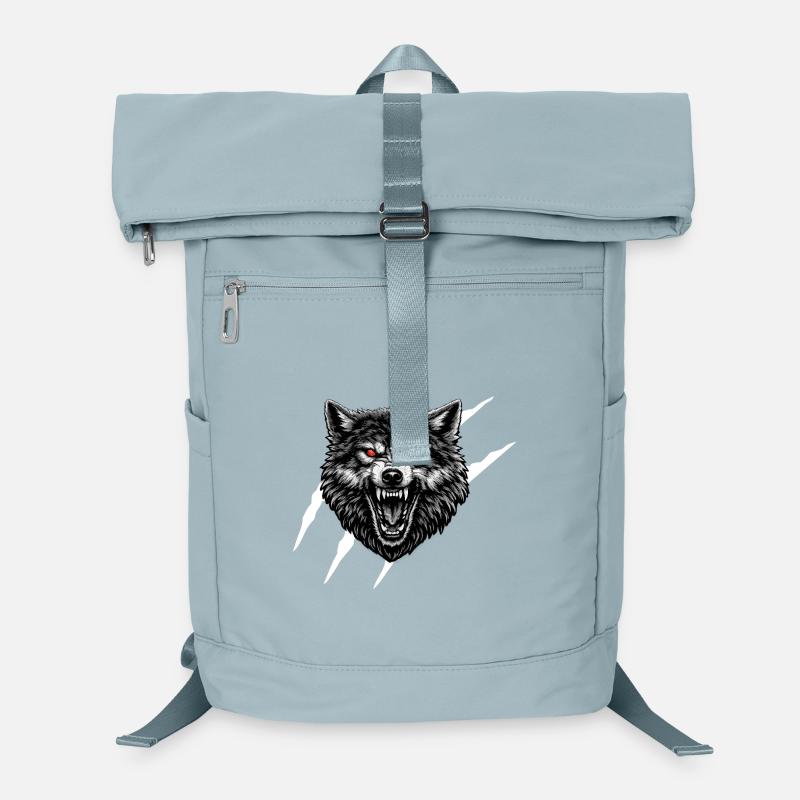 Marques de griffures de loup de sang Sac à dos ordinateur
