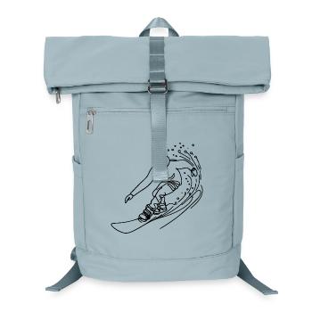Amateurs de snowboard - Sac à dos ordinateur - bleu glacier - Devant