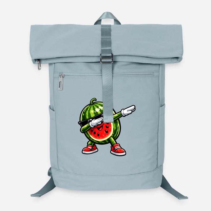 Dabbing Watermelon Laptop Backpack