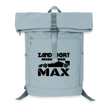 Zandvoort jubelt Max. Speed Rennen # - Laptop-Rucksack  - Eisblau - Vorne