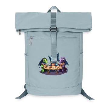 Dragon Dice Roleplay Group RPG Shirt - Laptop Backpack - ice blue - Front