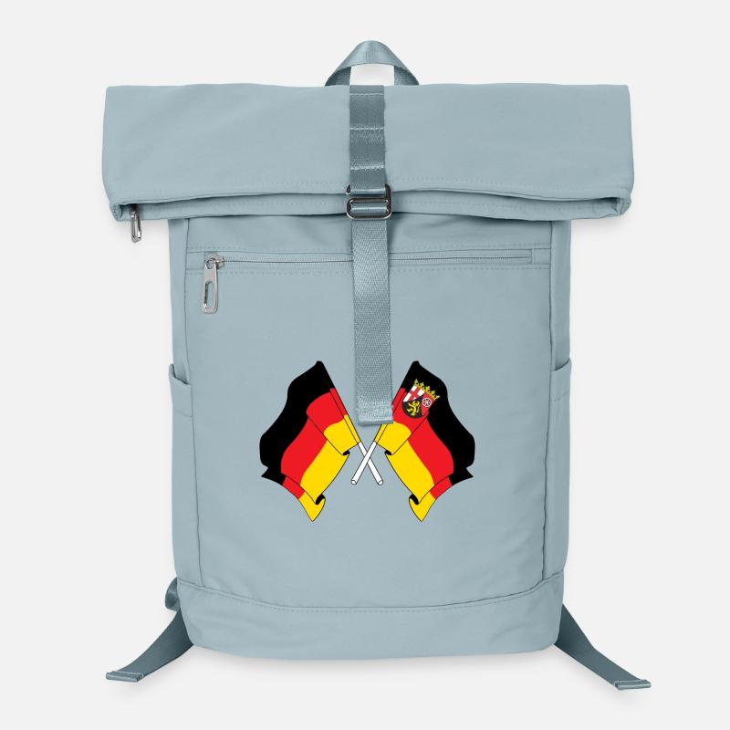 Flag Germany, Rhineland Palatinate Laptop Backpack