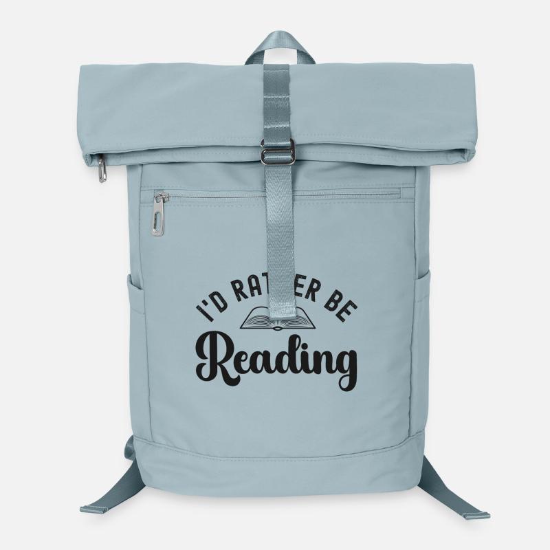 Lesen Bücherwurm Leseratte Laptop-Rucksack 