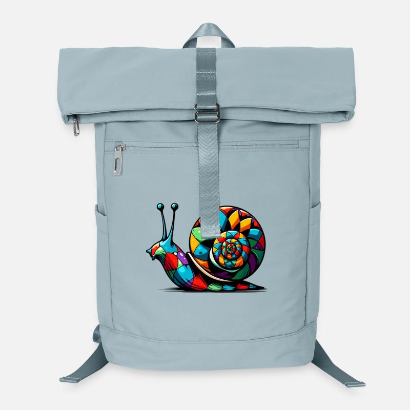 Harlequin snail Laptop Backpack