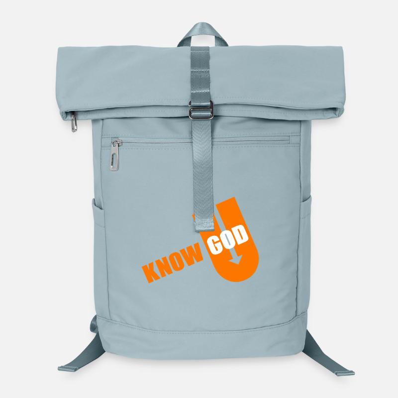 Known God Bold Typography Laptop-Rucksack 
