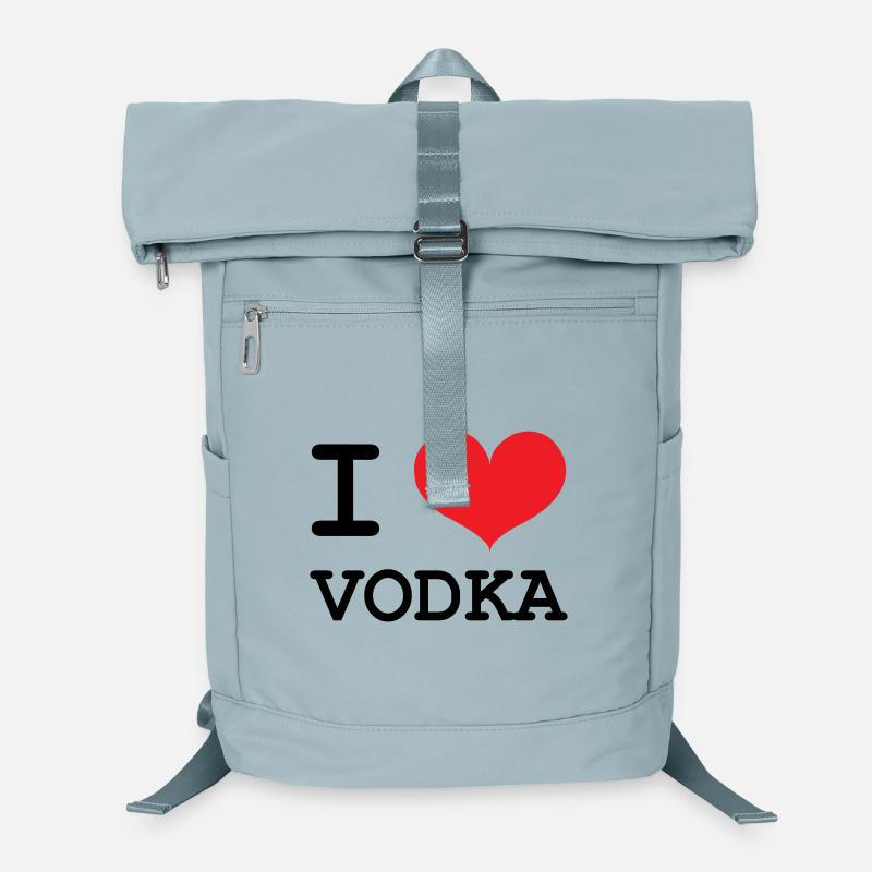 I Love Vodka - Alcohol Laptop Backpack