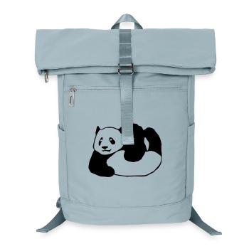 Panda, Bär,Tier, - Laptop-Rucksack  - Eisblau - Vorne