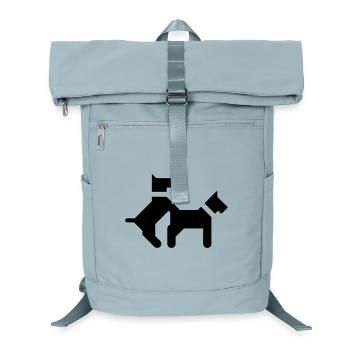 Fickende Hunde - Laptop-Rucksack  - Eisblau - Vorne