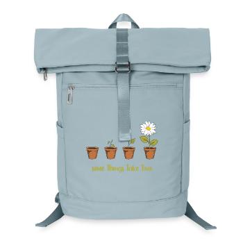 Zeit - Laptop-Rucksack  - Eisblau - Vorne