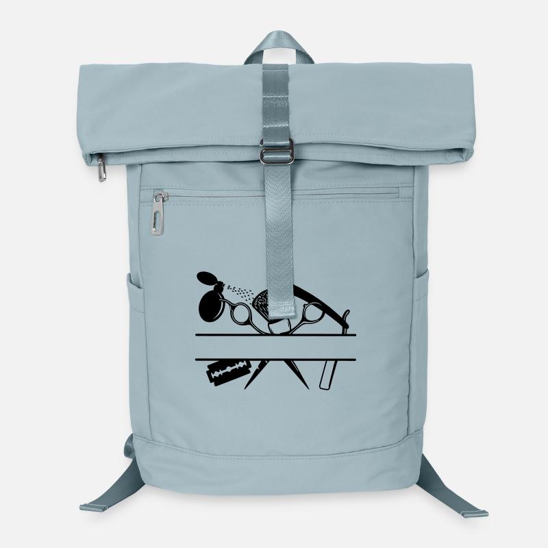 Textbanner für Friseurattribute Laptop-Rucksack 