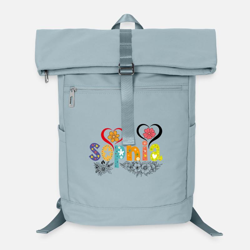 Personalisierter Sophia-Name Laptop-Rucksack 