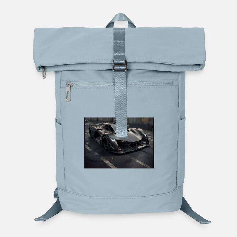 Futuristic supercar design Laptop Backpack